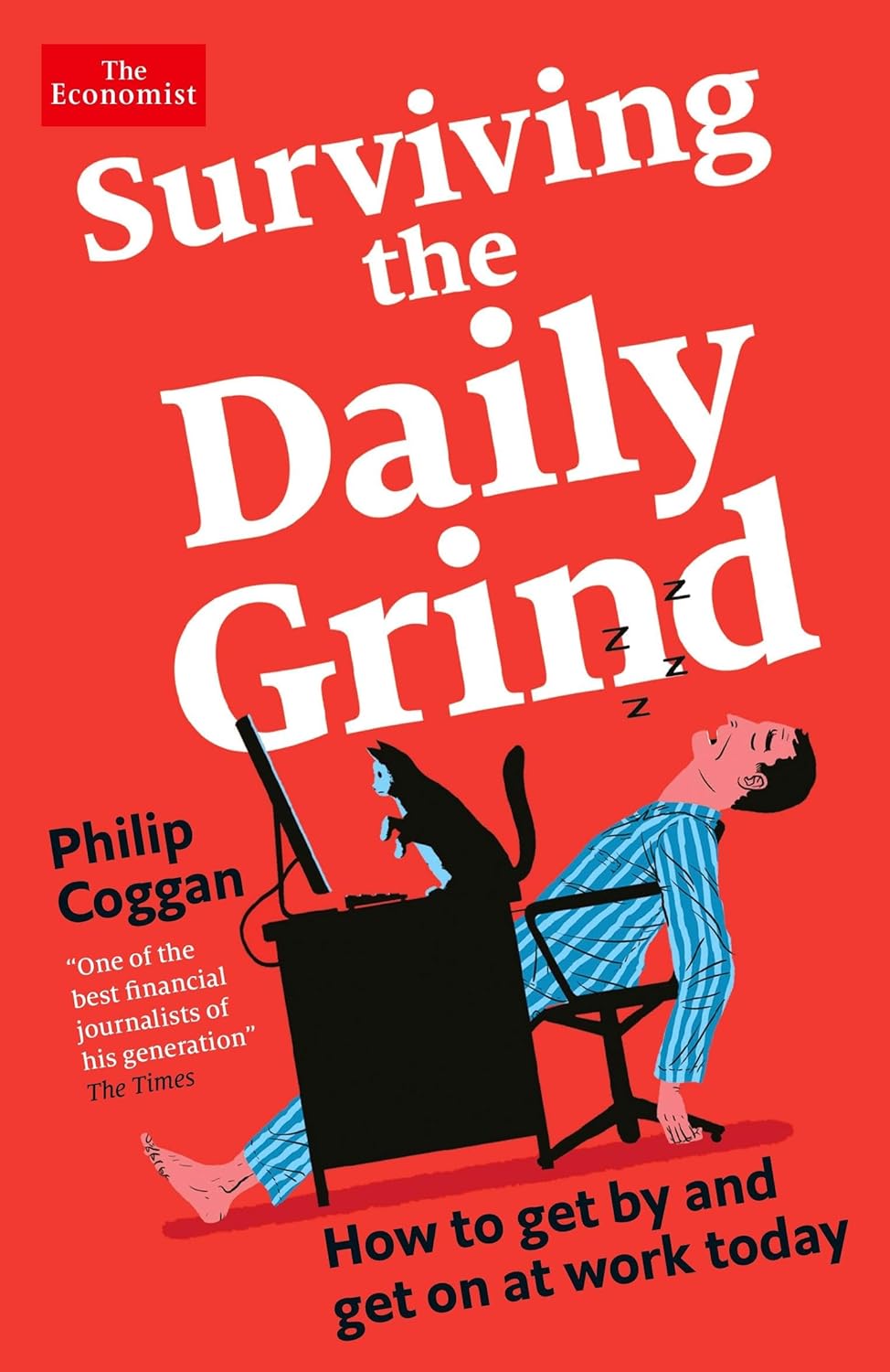 《Surviving the Daily Grind》封面，作者Philip Coggan